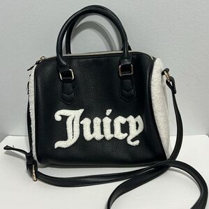 Juicy Couture Black and White Women's Bag